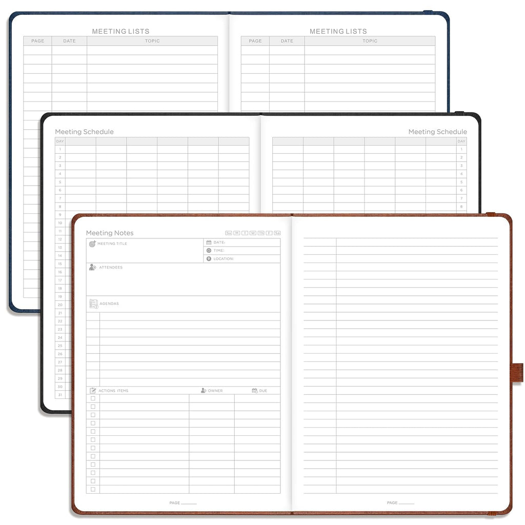 Meeting Notebook A4 Planner