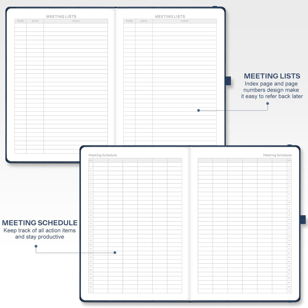Meeting Notebook A4 Planner